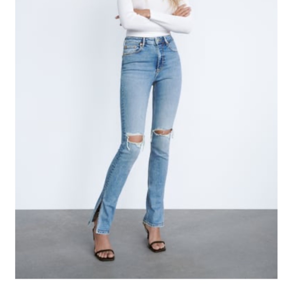 ZARA High Rise Jeans